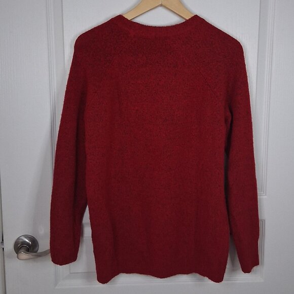 Torrid Red Crewneck Winter Holiday Christmas Sweater Women's 00 Medium - Picture 2 of 5